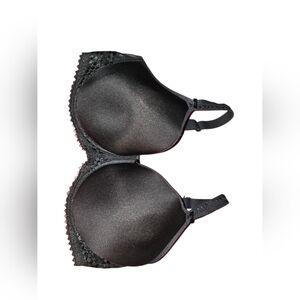 8/6. Fantasie Black Lace Trim Bra